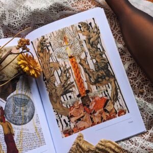 Vows - Poem and Collage for Ohelibah, Studio Shamah